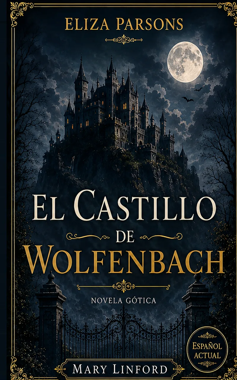 Portada de el castillo de wolfenbach, edición Mary Linford
