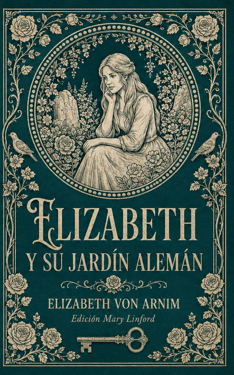 Portada de elizabeth y su jardin aleman, edición Mary Linford