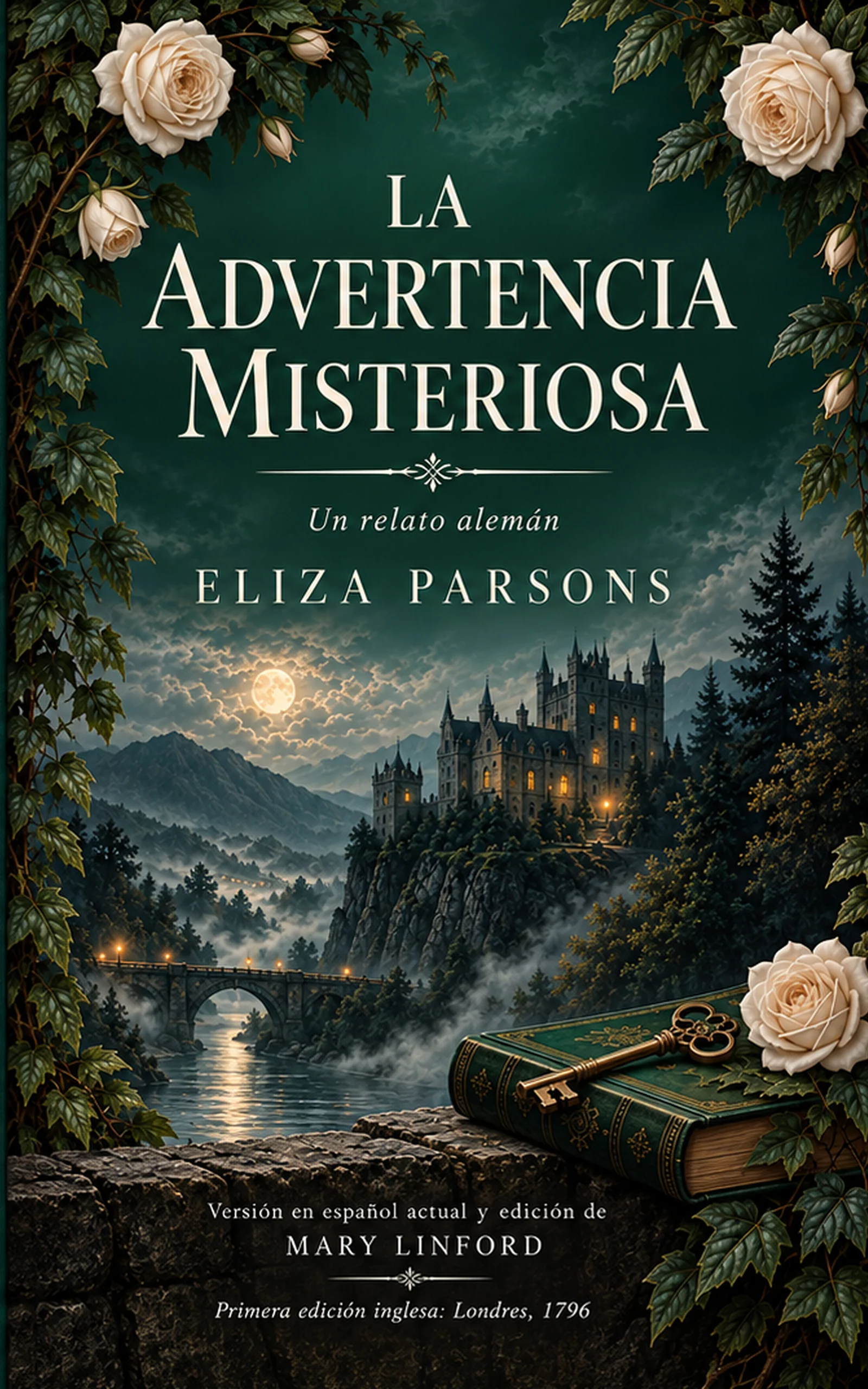 Portada de La advertencia misteriosa, edición Mary Linford