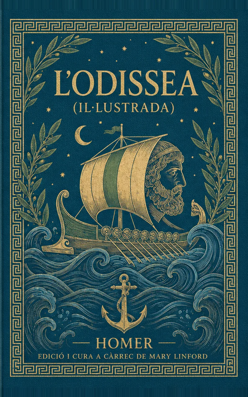 Portada de L’Odissea en català, edició Mary Linford