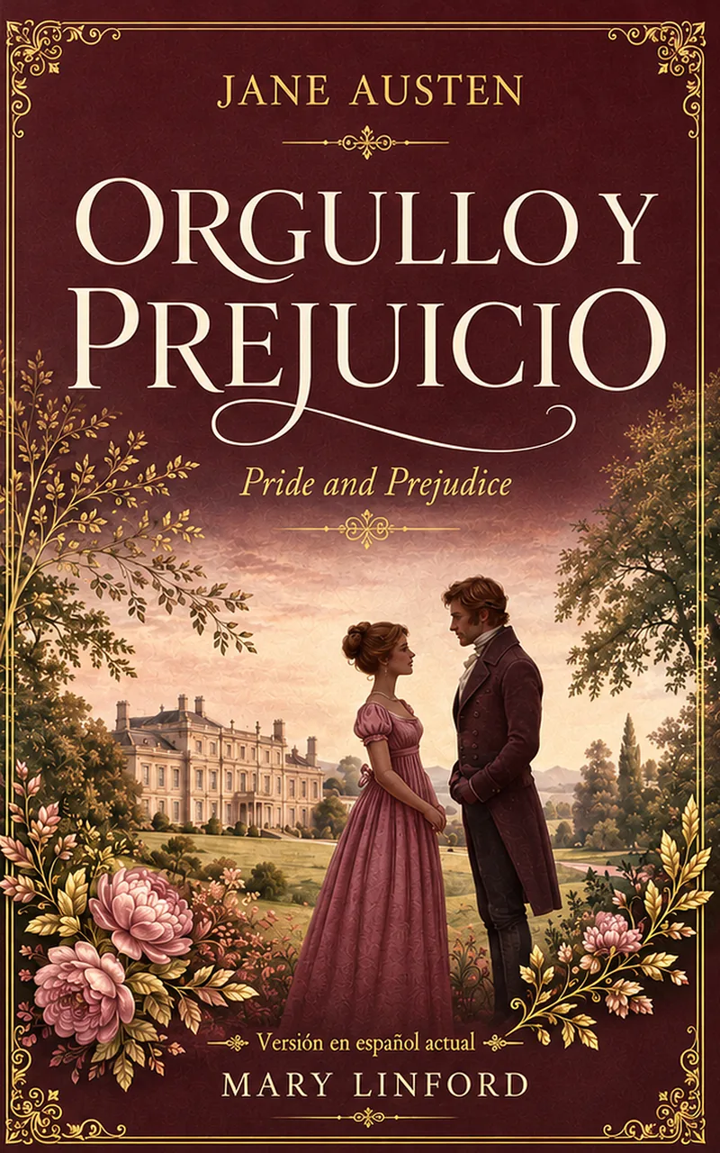Portada de Orgullo y prejuicio, edición Mary Linford